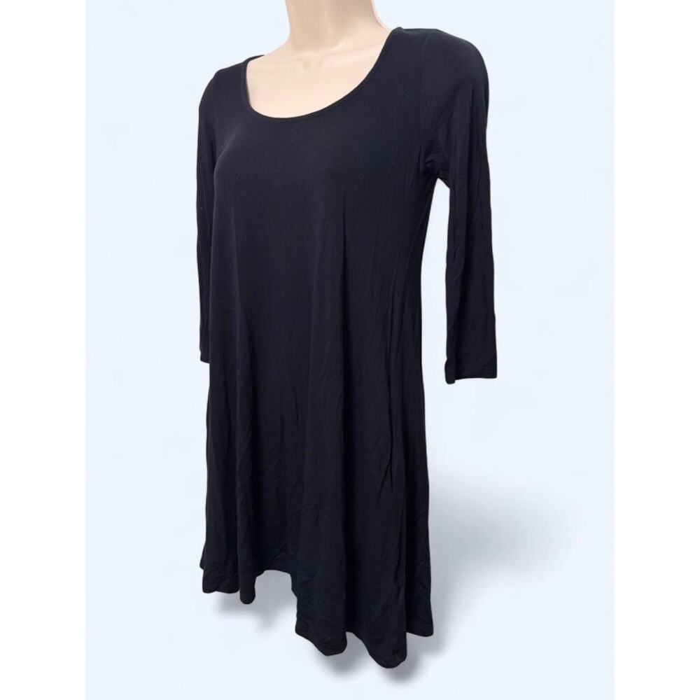 Lulu’s Black Skater Swing Mini Dress Women’s Size XS Indie